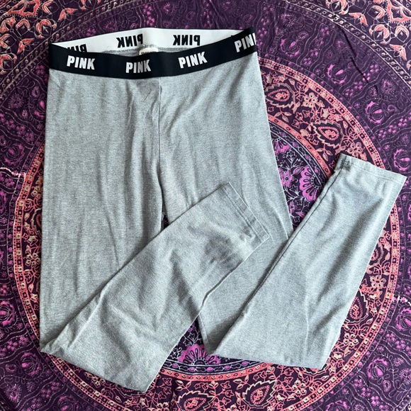 Victoria's Secret Pants - Victoria's Secret PINK Gray Leggings